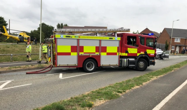 Crash in Hinckley