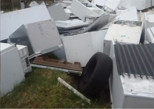 Dumped fridges