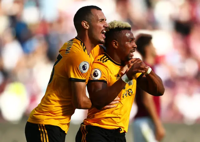 Wolves celebrate