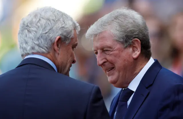 Mark Hughes and Roy Hodgson