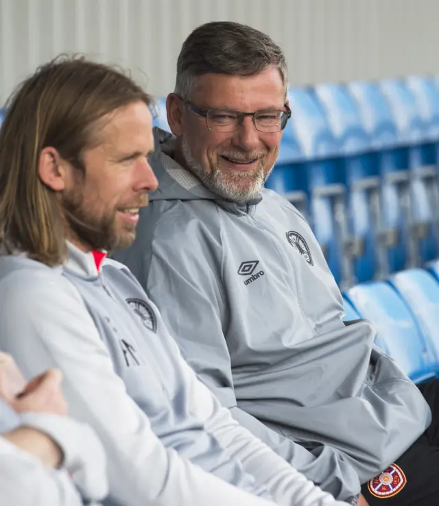 Austin McPhee and Craig Levein