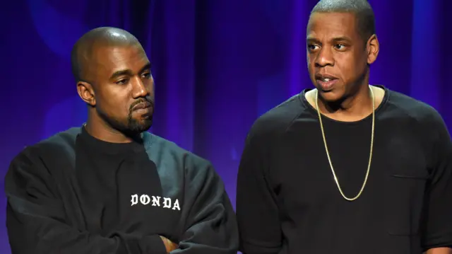 Kanye West and Jay Z