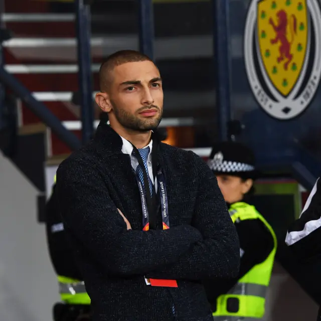 Rangers and Albania winger Eros Grezda at Hampden