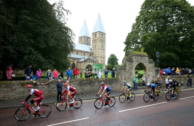 Tour of Britain in Southwell