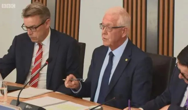 Committee convener Bruce Crawford persists in seeking a guarantee no frameworks will be imposed on Scotland