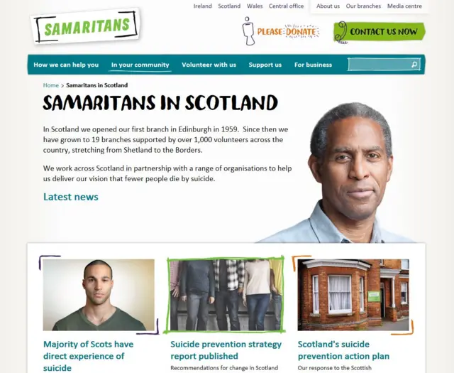 Samaratins Scotland