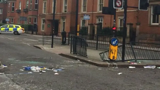 Junction of Friar Gate and Stafford Street, Derby