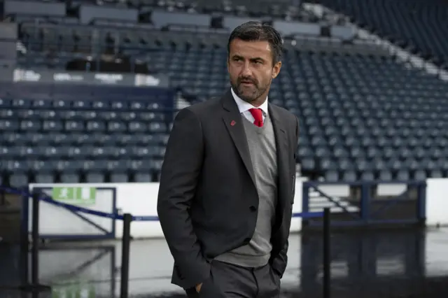 Albania coach Christian Panucci