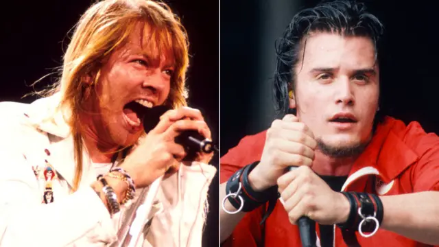 Axl Rose and Mike Patton