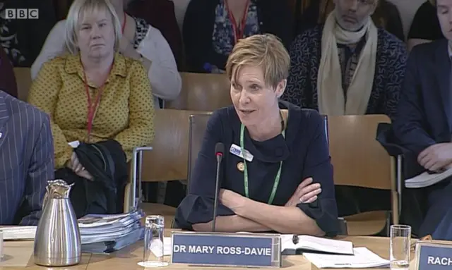 Dr Mary Ross-Davie of the Royal College of Midwives