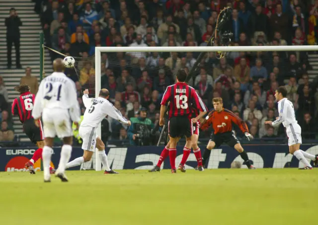 Zidane goal for Real Madrid