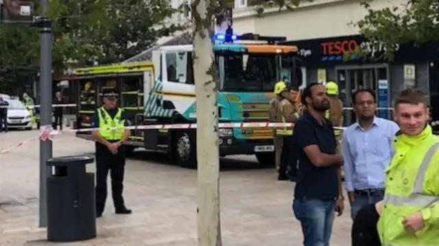 Hull city centre petrol attack