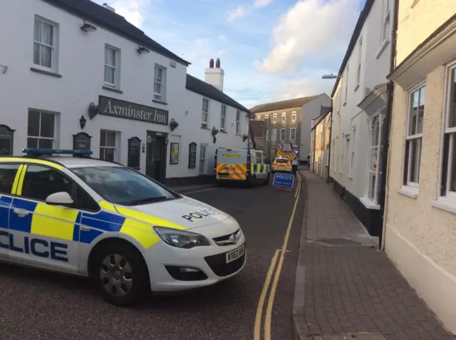 Axminster lorry crash