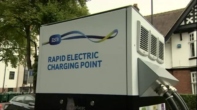 Electric charging point