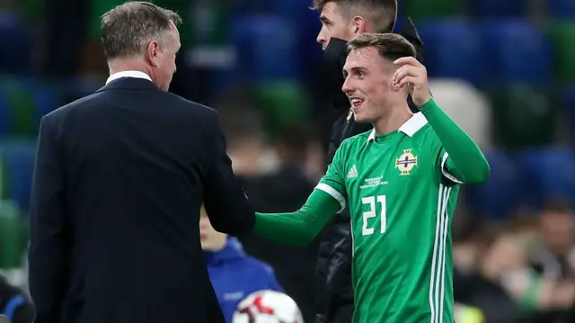 Michael O'Neill and Gavin Whyte