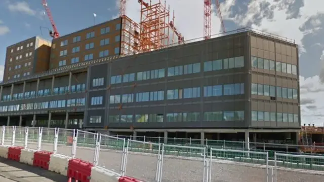 Construction on the Midlands Metropolitan Hospital