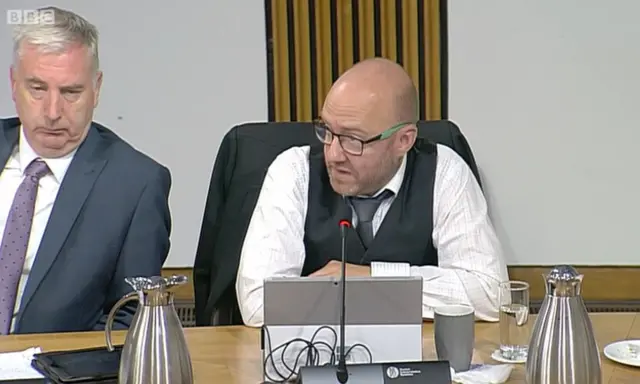 Green MSP Patrick Harvie