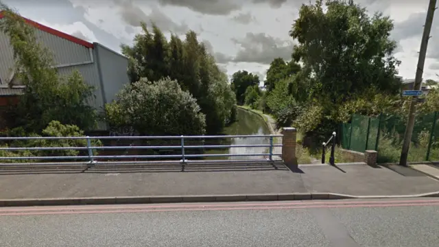 Canal in Oldbury