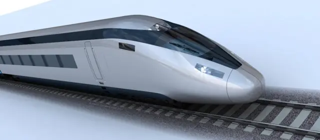 Proposed bullet train