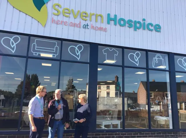 Severn Hospice charity shop, Castlefields, Shrewsbury