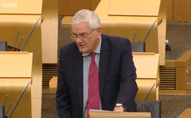 Lib Dem MSP Mike Rumbles