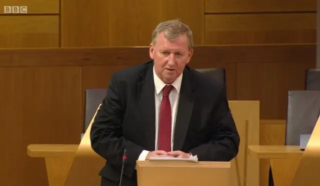 Labour MSP Alex Rowley