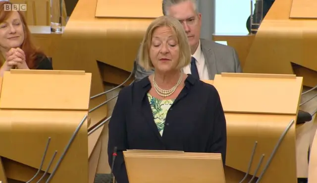 SNP MSP Linda Fabiani