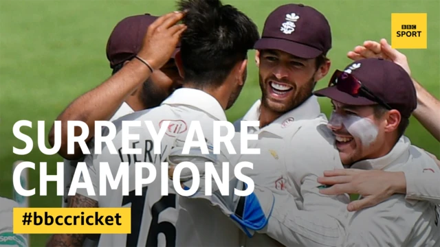 Surrey celebrate