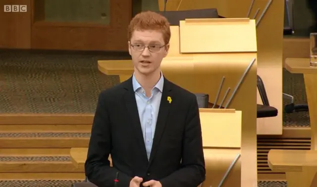 Green MSP Ross Greer