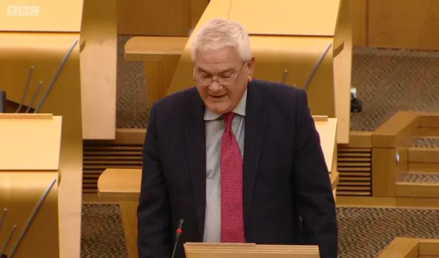 Lib Dem MSP Mike Rumbles