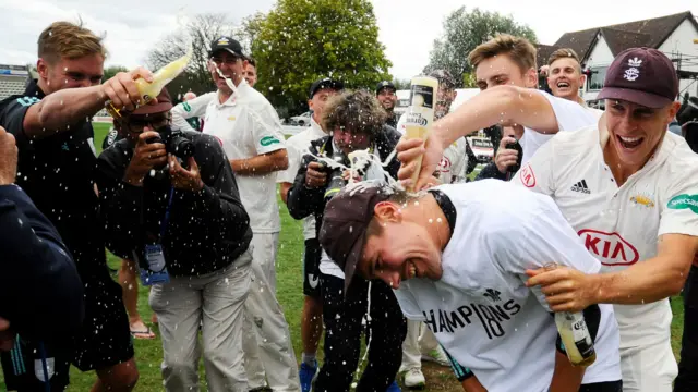 Surrey celebrate