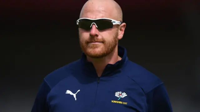 Yorkshire coach Andrew Gale