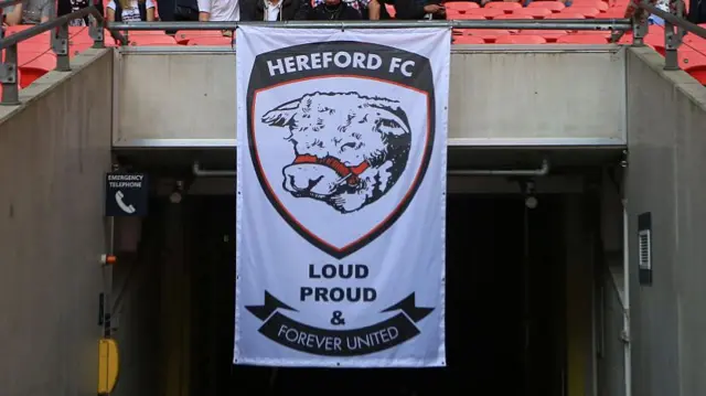 Hereford FC banner