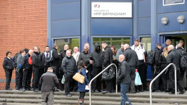 Birmingham prison officers