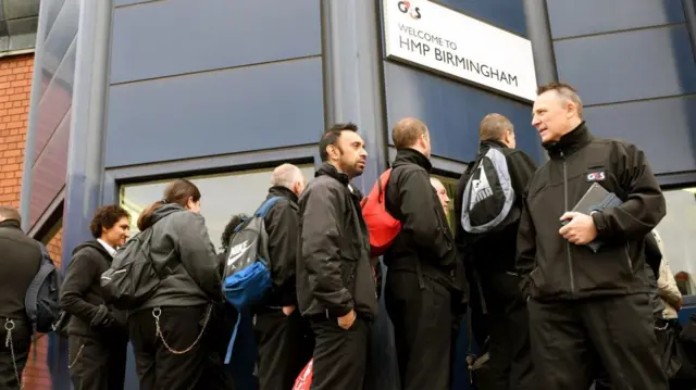 Birmingham prison officers