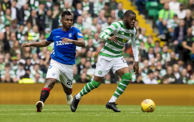 Alfredo Morelos and Olivier Ntcham