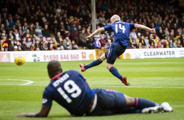 Steven Naismith puts Hearts ahead