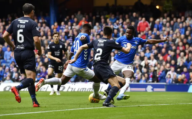 Lassana Coulibaly scores