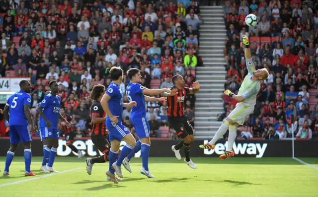 Kasper Schmeichel saves