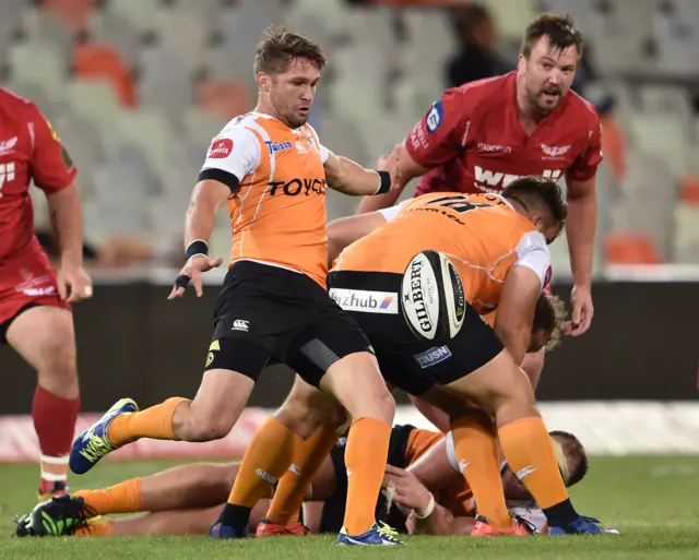 Cheetahs scrum-half Tian Meyer