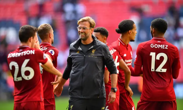 Liverpool celebrate