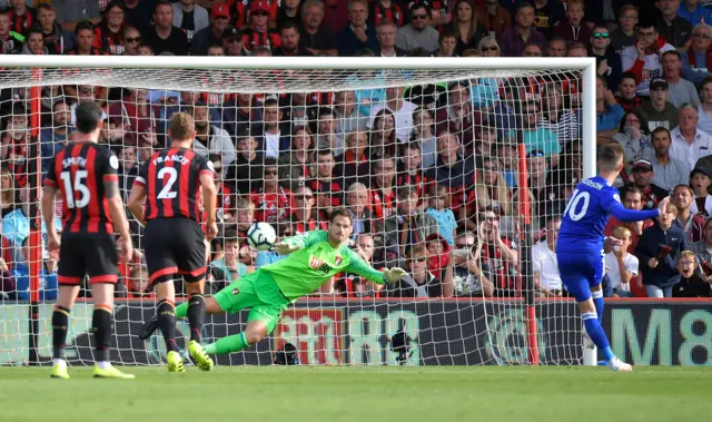 James Maddison scores