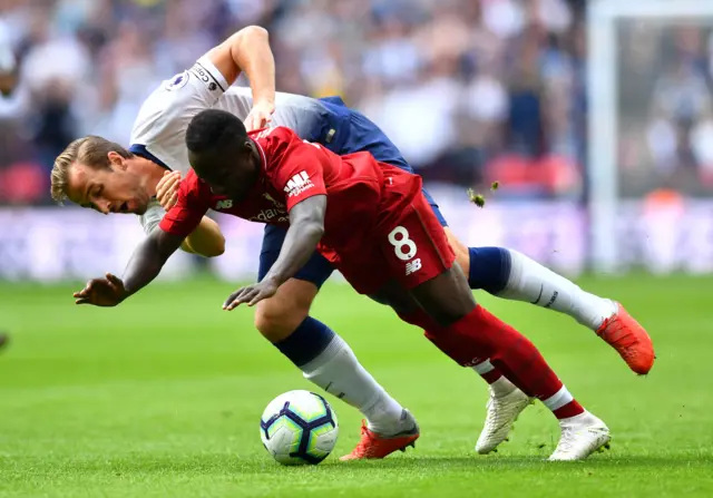 Harry Kane and Naby Keita