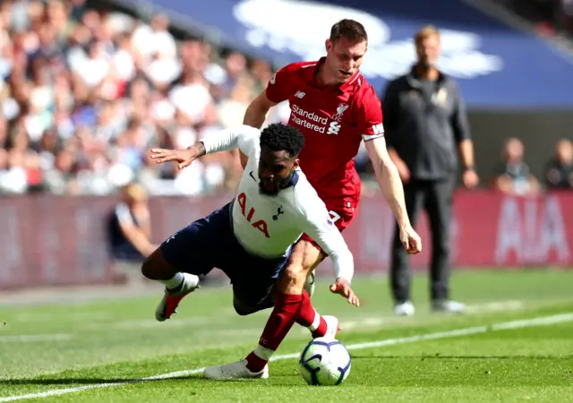 James Milner and Danny Rose