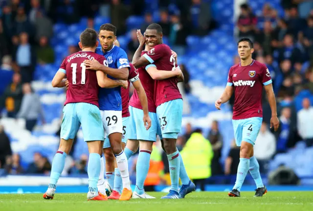 West Ham celebrate