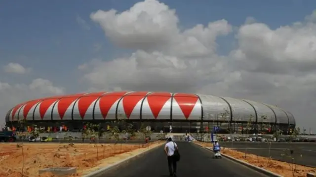 The Estádio 11 de Novembro stadium in the Angolan capital, Luanda