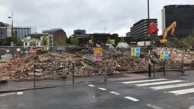 Demolition site