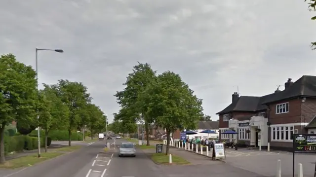 Bradwell Lane, near the Britannia pub