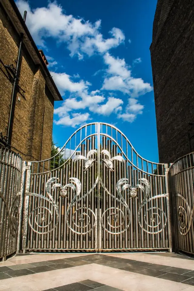 The gates of Rochester Independent College