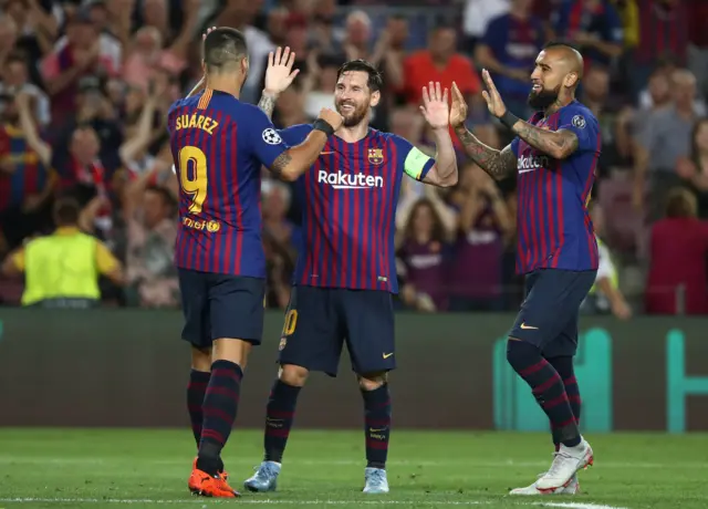 Barcelona 4-0 PSV Eindhoven